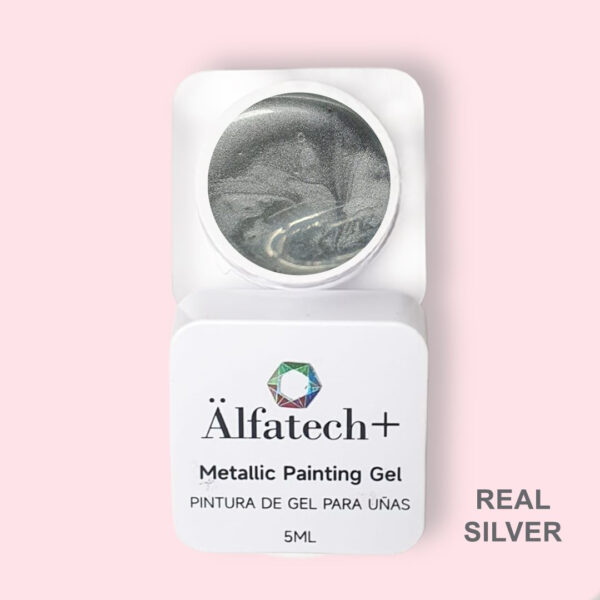 PAINTING GEL METAL SILVER